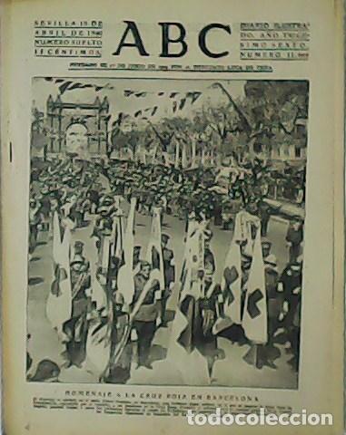 Libros: ABC. A&ntilde;o trig&eacute;simo sexto. N&ordm; 11.444. Art&iacute;culo de Luis Calvo. - Foto 1
