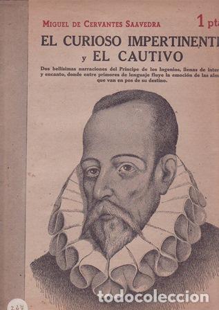 Libri di seconda mano: REVISTA LITERARIA. Novelas y Cuentos. A&ntilde;o XIX. N&ordm; 856. El curioso impertinente y el cautivo. Por Mig