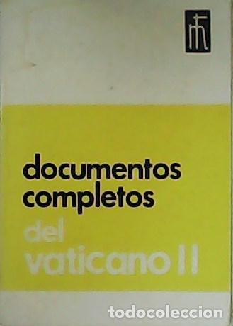 Libros: Documentos completos del Vaticano II. - Foto 1