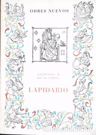 Libros: Alfonso X, Rey de Castilla. Lapidario. - Foto 1