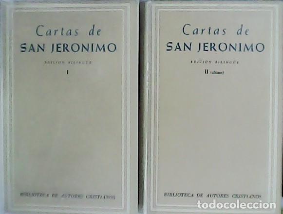 Libros: Cartas de San Jer&oacute;nimo. Tomos I-II. Edici&oacute;n biling&uuml;e. Introducci&oacute;n, versi&oacute;n y notas de Daniel Ruiz B - Foto 1