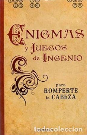 Libros: Enigmas y juegos de ingenio para romperte la cabeza. - Foto 1