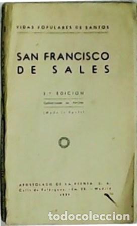 Libros: San Francisco de Sales. - Foto 1