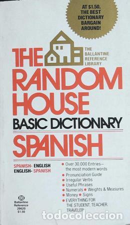 Libros: The Random House. Basic Dictionary Spanish - English; Spanish - English. - Foto 1