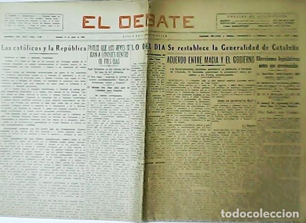 Libros: EL DEBATE. A&ntilde;o XXI. N&ordm;6.788. - Foto 1