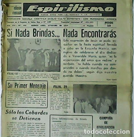 Libros: ESPIRITISMO. Edici&oacute;n mensual. A&ntilde;o XVI. N&ordm;198. - Foto 1