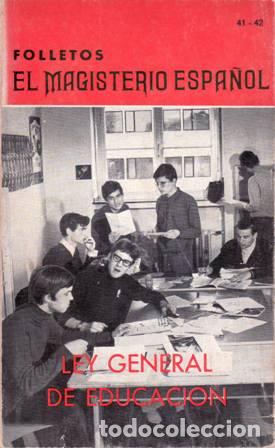 Libros: Ley General de Educaci&oacute;n. - Foto 1