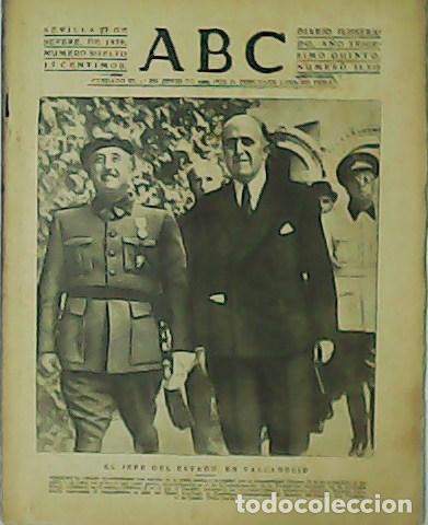 Libros: ABC. A&ntilde;o trig&eacute;simo quinto. N&ordm; 11.310. Art&iacute;culo de Eugenio Vald&eacute;s. - Foto 1
