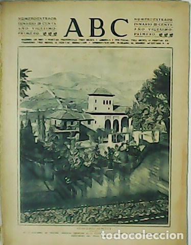 Libros: ABC. N&uacute;mero extraordinario. A&ntilde;o vig&eacute;simo primero. - Foto 1