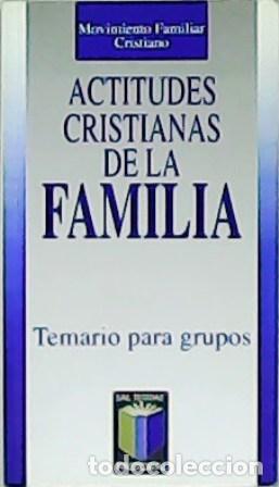 Libros: Actitudes cristianas de la familia. - Foto 1