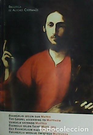 Libros: Evangelio seg&uacute;n San Mateo. - Foto 1