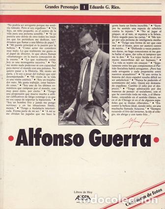 Libros: GARC&Iacute;A-RICO, Eduardo.- - Alfonso Guerra. - Foto 1