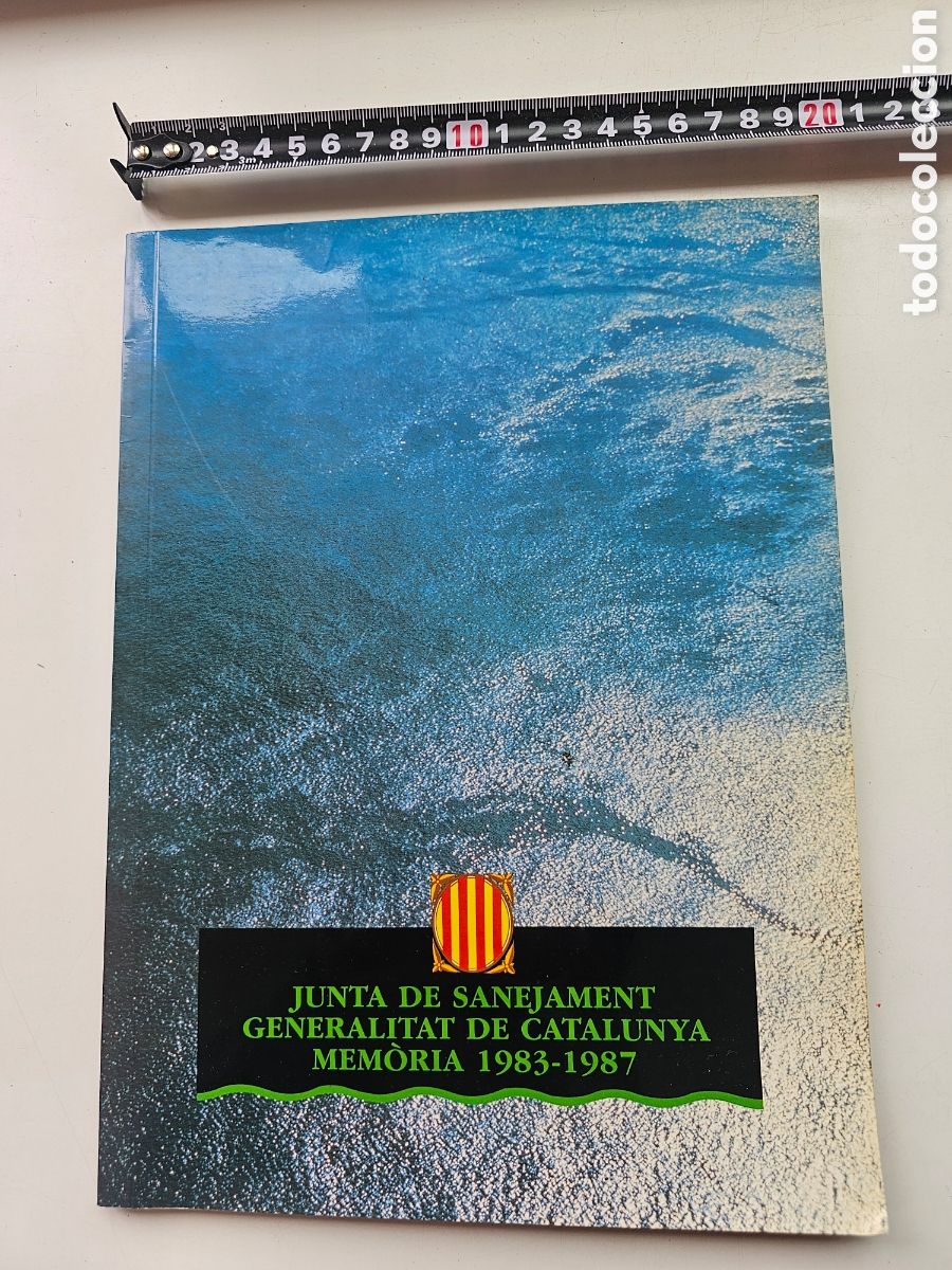 Libros: Libro en Catal&aacute;n Junta de Sanejament Generalitat de Catalunya Mem&ograve;ria 1983-1987 - Foto 2