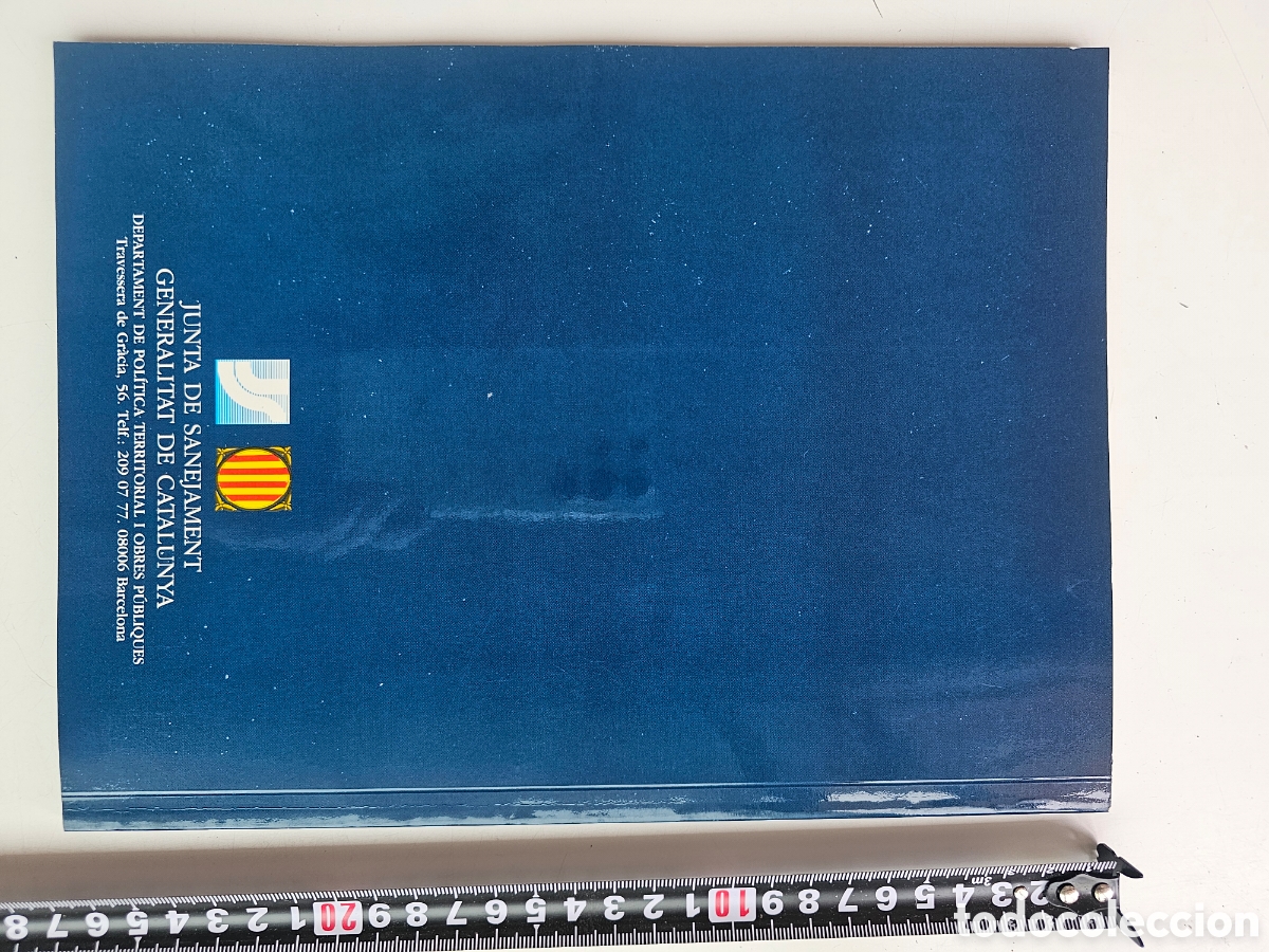 Libros: Libro en Catal&aacute;n Junta de Sanejament Generalitat de Catalunya Mem&ograve;ria 1983-1987 - Foto 11
