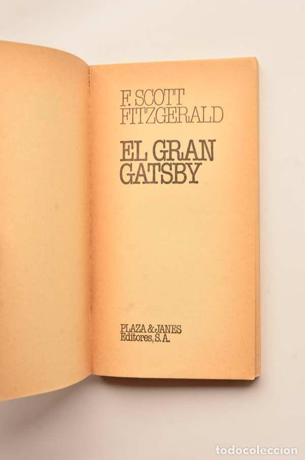 Libros: El gran Gatsby - FITZGERALD, F. Scott - Foto 2