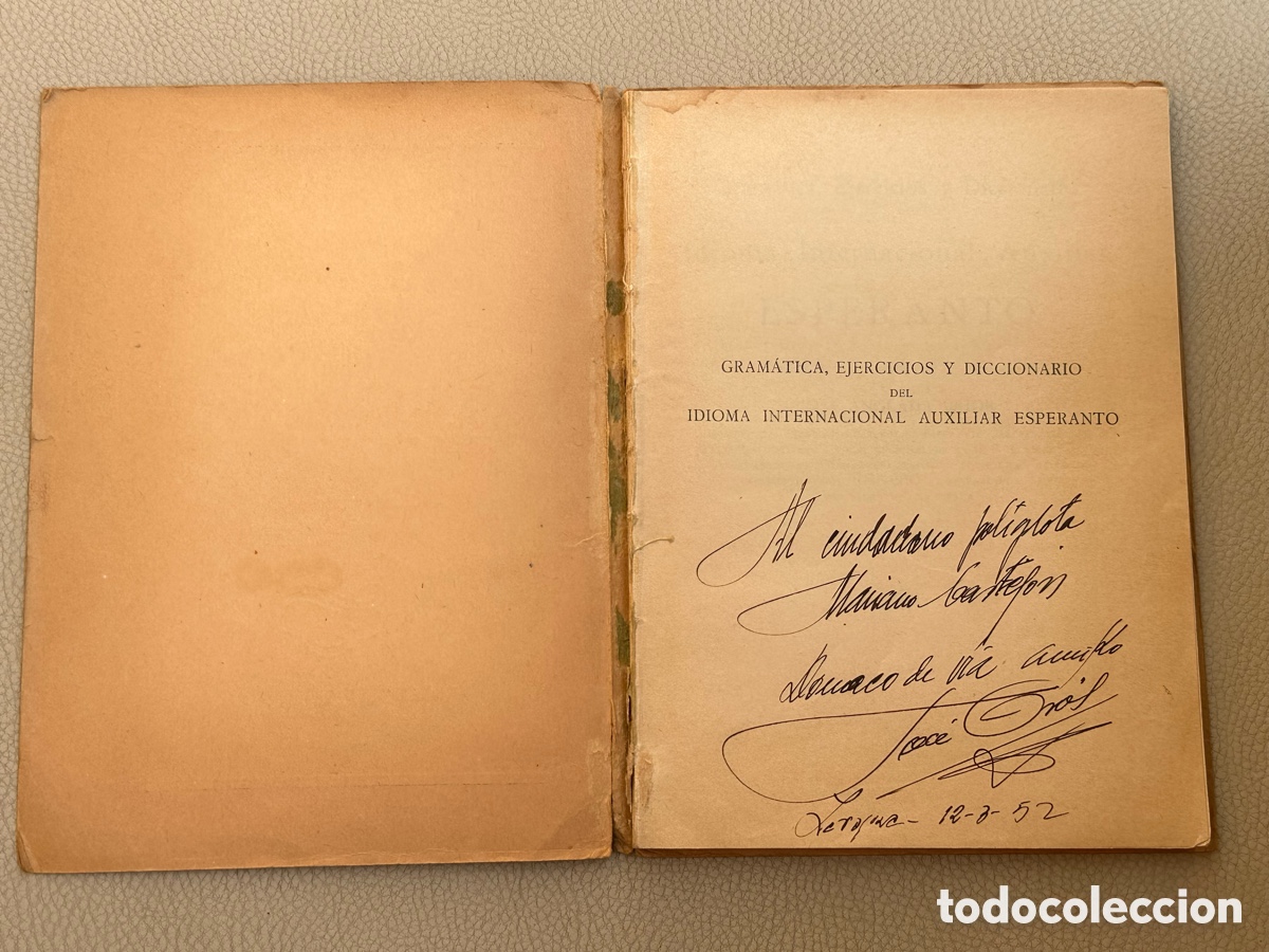 Libros: LIBRO GRAMATICA DEL ESPERANTO - Foto 3