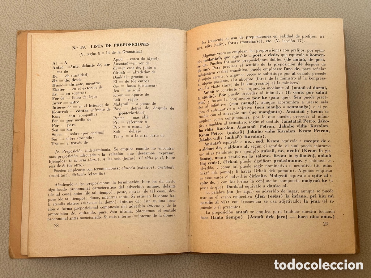 Libros: LIBRO GRAMATICA DEL ESPERANTO - Foto 4