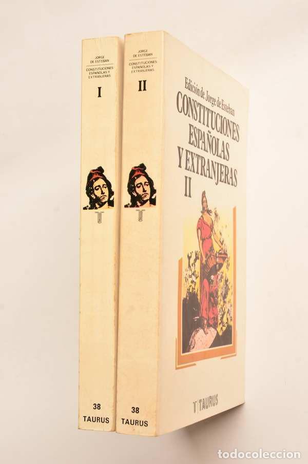 Libros: Constituciones espa&ntilde;olas y extranjeras - ESTEBAN, Jorge (edici&oacute;n de) - Foto 2