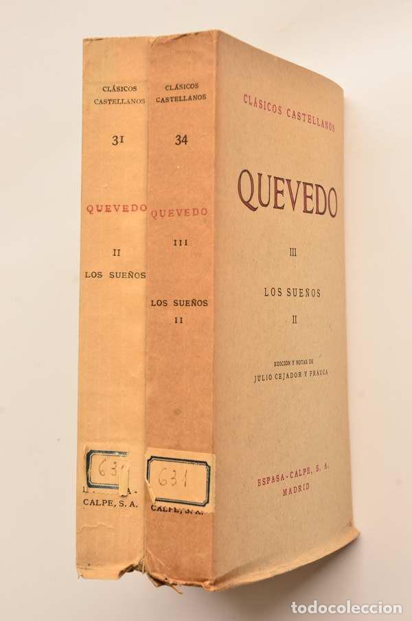 Libros: Quevedo. Los sue&ntilde;os - QUEVEDO, Francisco de - Foto 2