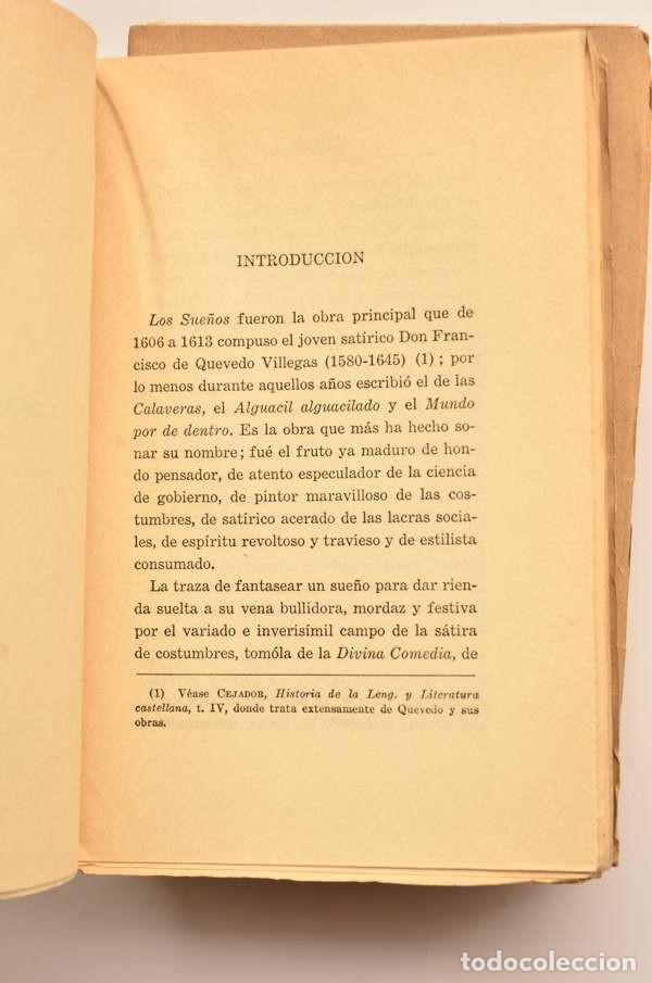 Libros: Quevedo. Los sue&ntilde;os - QUEVEDO, Francisco de - Foto 5