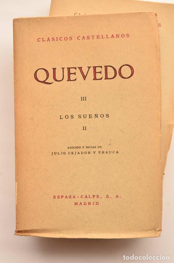 Libros: Quevedo. Los sue&ntilde;os - QUEVEDO, Francisco de - Foto 6