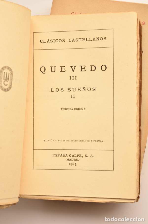 Libros: Quevedo. Los sue&ntilde;os - QUEVEDO, Francisco de - Foto 7
