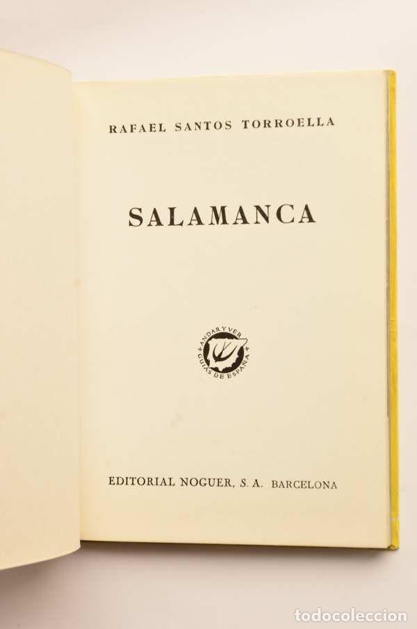 Libros: Salamanca - SANTOS TORROELLA, Rafael - Foto 2