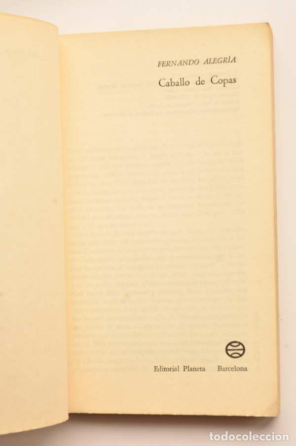 Libros: Caballo de copas - ALEGR&Iacute;A, Fernando - Foto 2