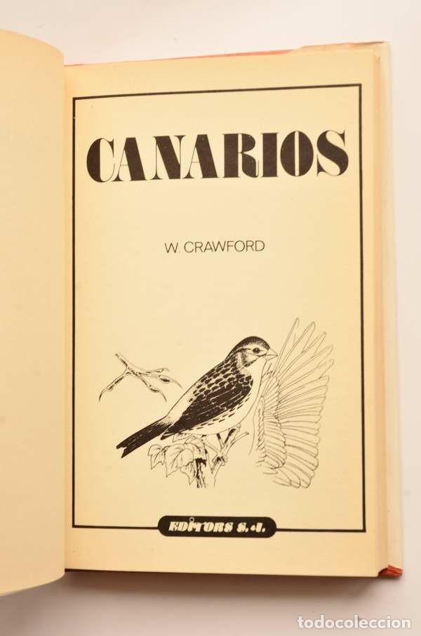 Libros: Canarios - CRAWFORD, W - Foto 3