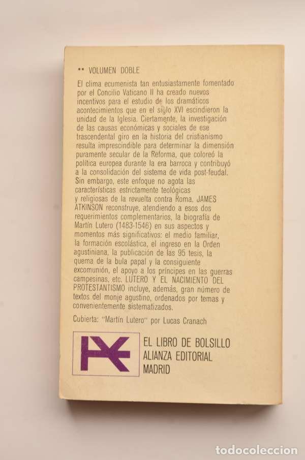 Libros: Lutero y el nacimiento del protestantismo - ATKINSON, James - Foto 3