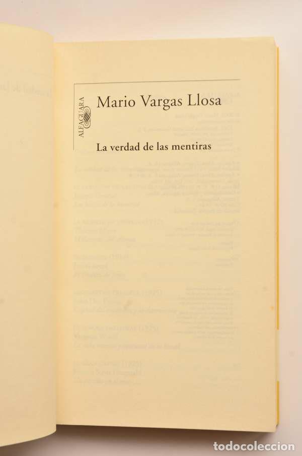 Libros: La verdad de las mentiras - VARGAS LLOSA, Mario - Foto 2