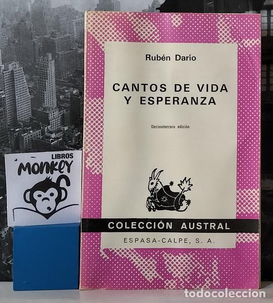Libros: Cantos de vida y esperanza - Rub&eacute;n Dar&iacute;o - Foto 1