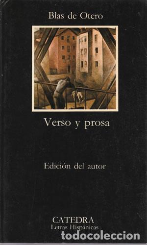 Libros: VERSO Y PROSA Edici&oacute;n del autor - De Otero,Blas - Foto 1
