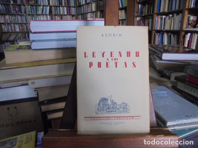 Libros: Azor&iacute;n - LEYENDO A LOS POETAS. 1&ordf; Edici&oacute;n - Foto 1