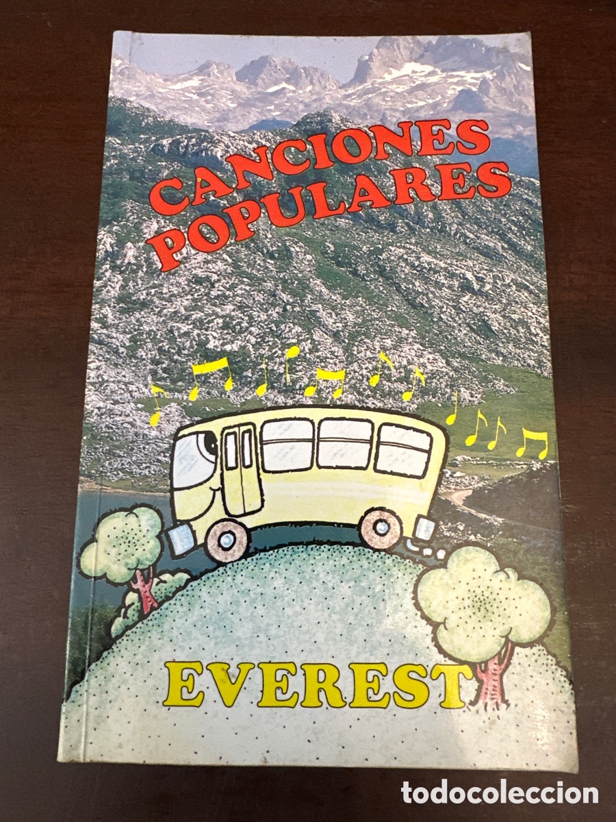 Libros: Canciones Populares. Everest. A&ntilde;o 1988.