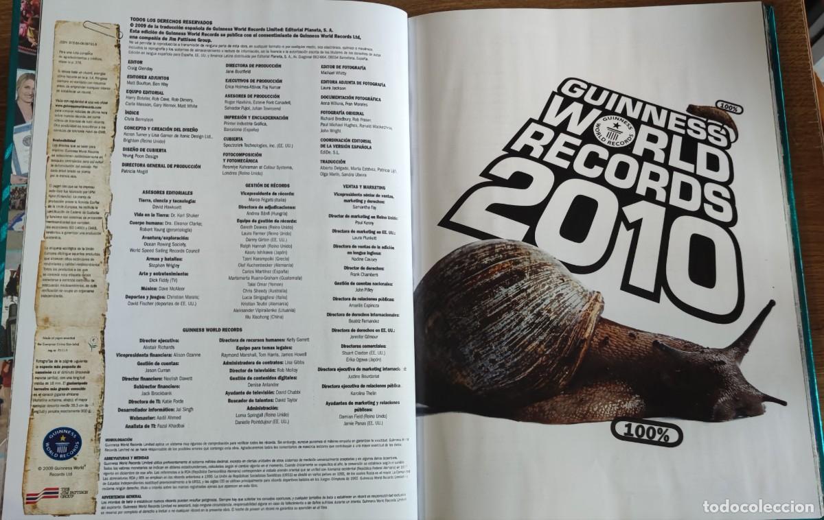 Libros: Libro - Guinness World Records 2010. El libro de la d&eacute;cada (2009) - Foto 3