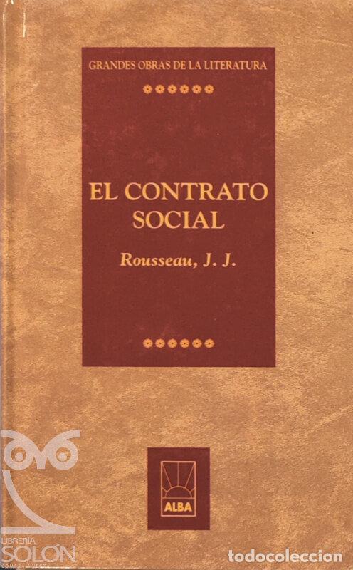 Libros: El contrato social - Jean-Jacques Rousseau - Foto 1