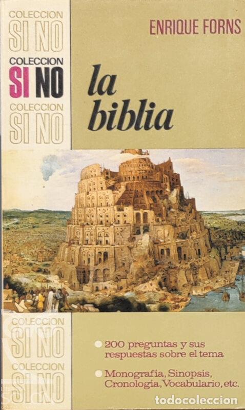Libri di seconda mano: La Biblia - Enrique Forns