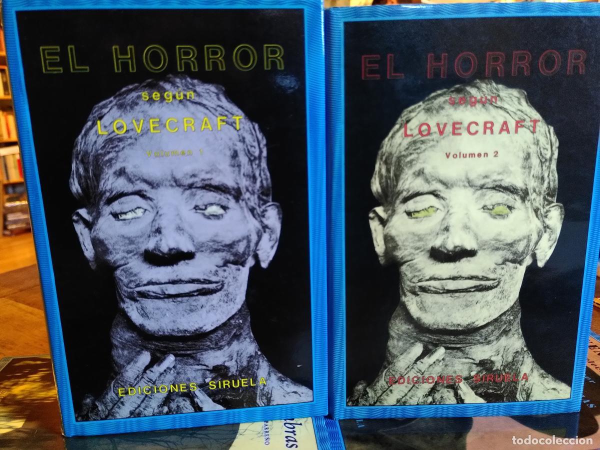 Libros: EL HORROR SEG&Uacute;N LOVECRAFT (2 tomos) - - Foto 1