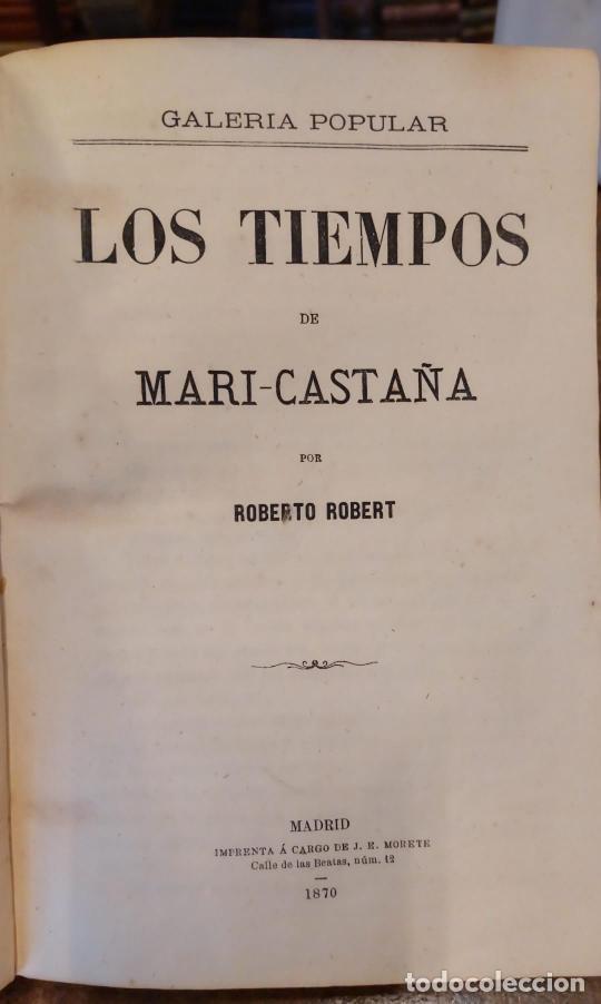 Libros: LOS TIEMPOS DE MARI-CASTA&Ntilde;A - ROBERT, Roberto. - Foto 2