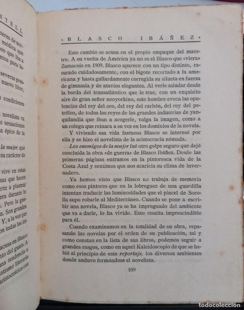 Libros: Blasco Ib&aacute;&ntilde;ez. - GASC&Oacute; CONTELL, Emilio: - Foto 7