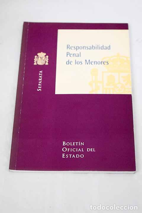 Libros: Responsabilidad penal de los menores - Foto 1