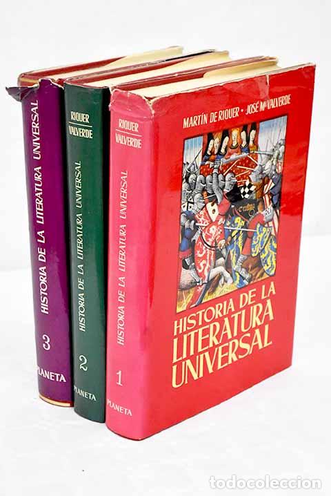 Libros: Historia de la literatura universal.- Riquer, Mart&iacute;n de - Foto 1
