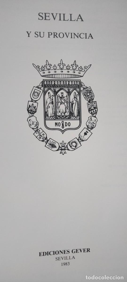 Libros: SEVILLA Y SU PROVINCIA EN 4 TOMOS - Foto 3