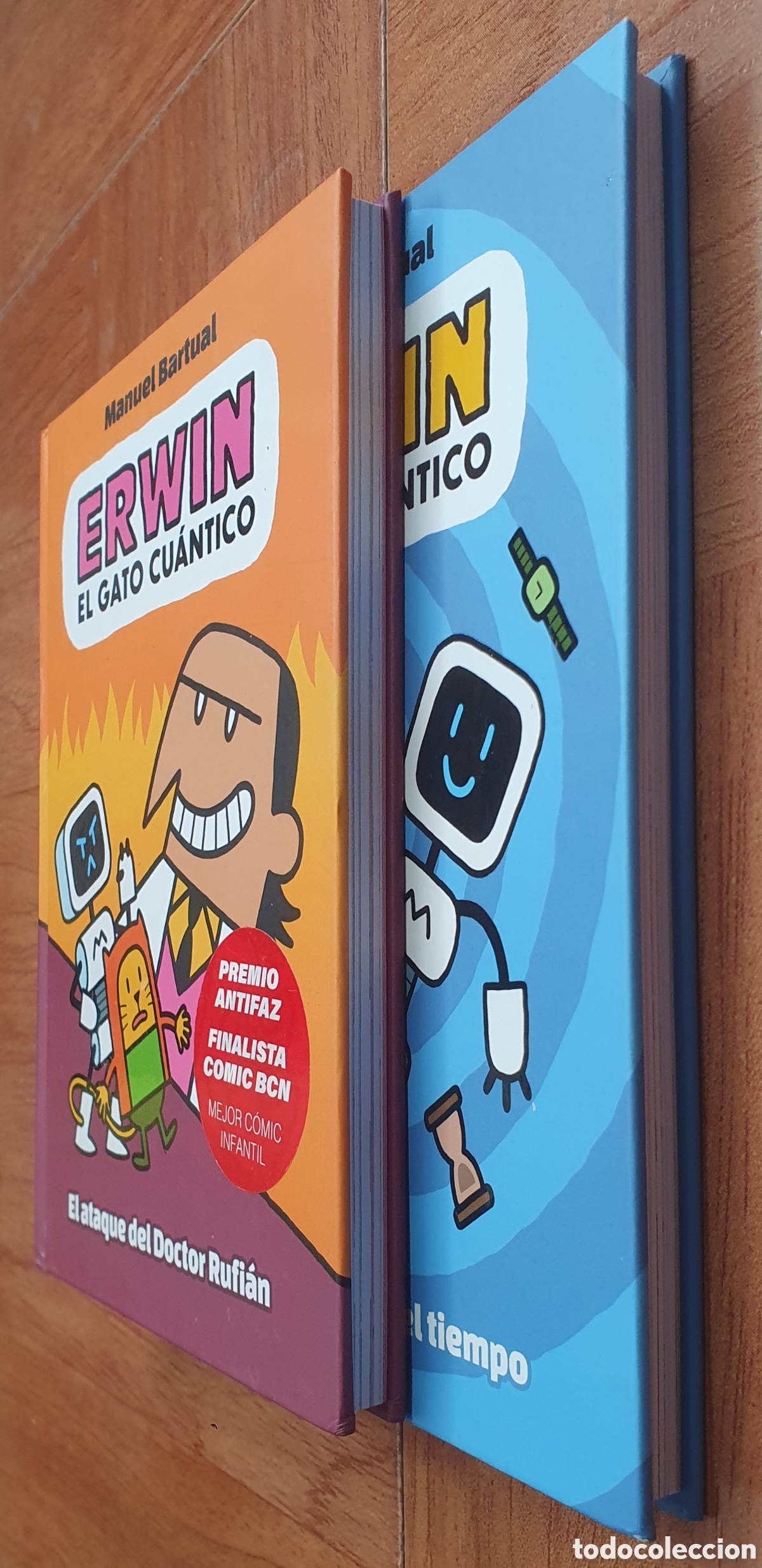 Libros: Erwin el Gato Cu&aacute;ntico � N&uacute;mero 1 y 2 - Manuel Bartual - Foto 3