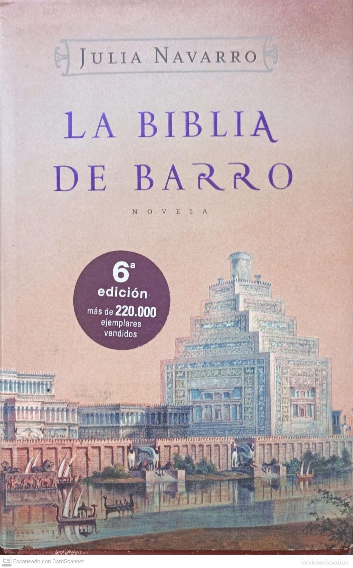 Libros: La biblia de Barro - Julia Navarro - Foto 1