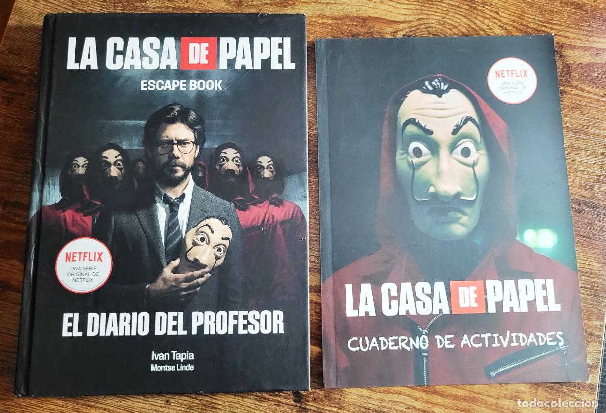 Libros: La casa de papel. Escape book: El diario del Profesor (Libro interactivo) - Foto 1