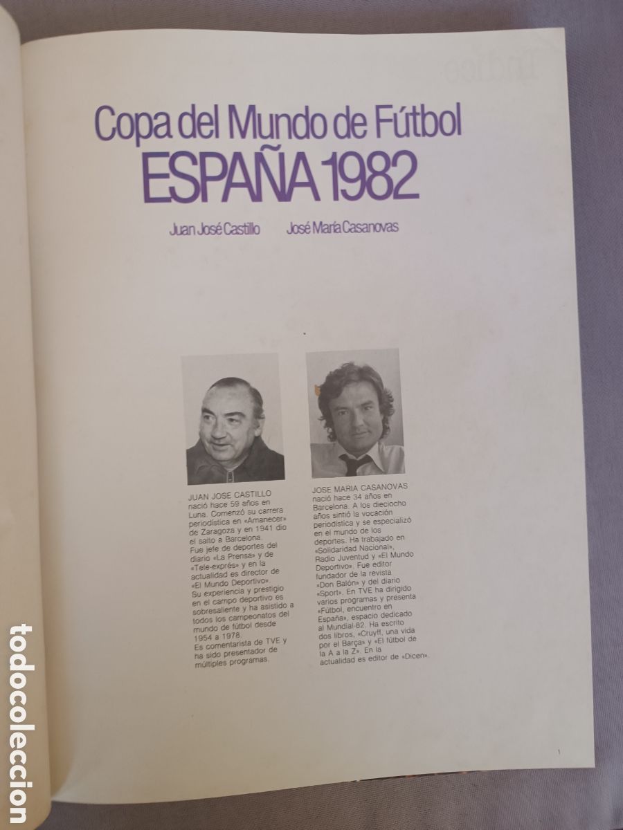 Libros: Copa del Mundo. Espa&ntilde;a 82 - Foto 2