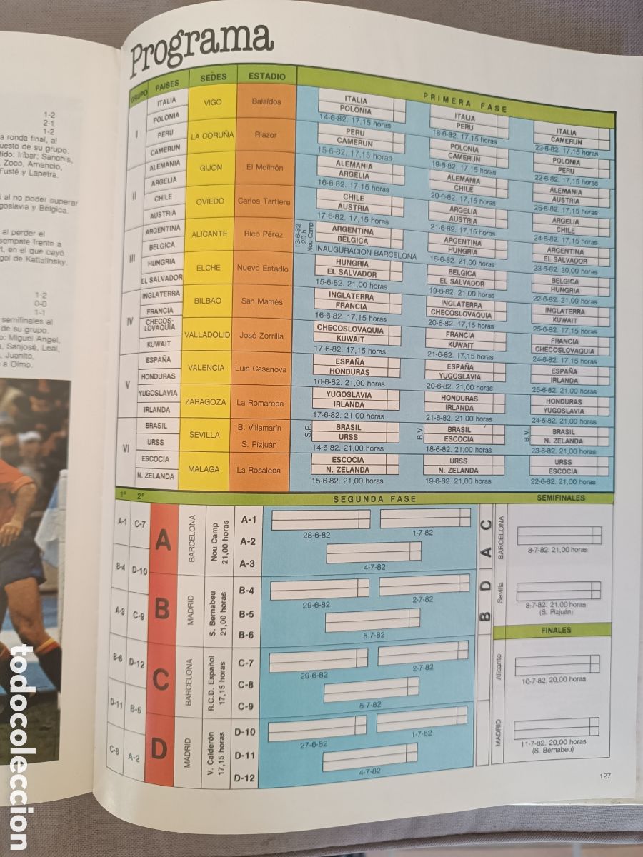 Libros: Copa del Mundo. Espa&ntilde;a 82 - Foto 5