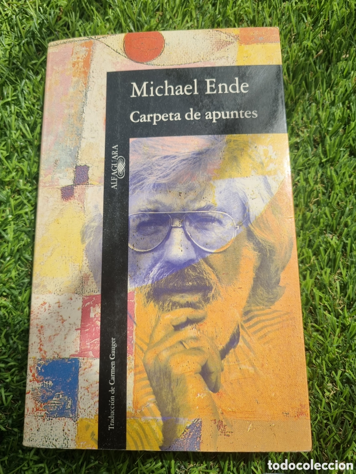 Libros: Michael Ende , carpeta de apuntes, editorial alfaguara